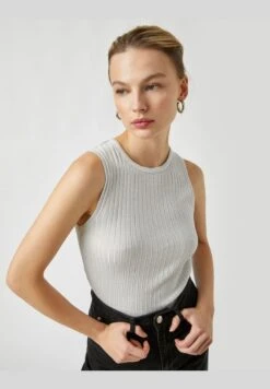 Koton Ribbed Tank Tops