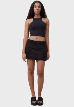 Cream Petite Woven Floral Button Front Puff Sleeve