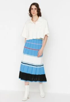 Trendyol Striped Colorblock Skirt