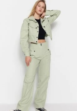 Surplice Neck Knitted Body