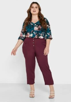 Buttoned Front Trousers