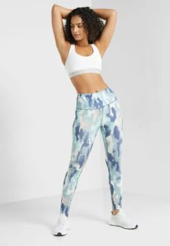 Printed Laser Cut Athletic Leggings