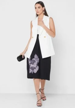 Floral Printed Tiered Skirt