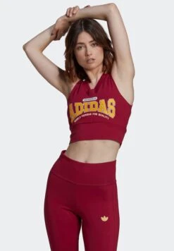 Adidas Originals Cropped Bodycon Top