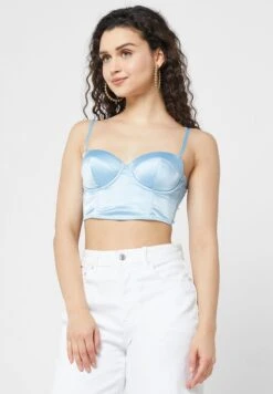 Monki Strappy Crop Bustier