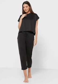 Crew Neck Top & Pants Set