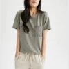 DeFacto Regular Fit Crew Neck Short Sleeve T-Shirt