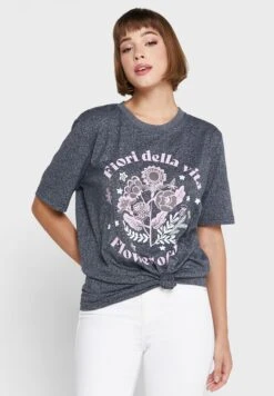 Graphic Melange T-Shirt