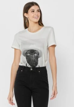 Vero Moda Box Print T-Shirt