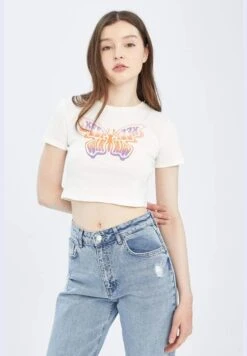 DeFacto Woman Relax Fit C Neck Long Sleeve Sweat Tunic