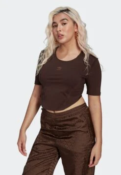 Adidas Originals Trefoil Cropped T-Shirt