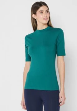 Surplice Neck Crop Top