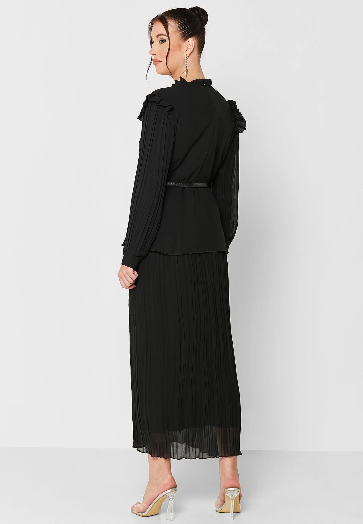 Ruffle And Pleat Dress 2 Ruffle And Pleat Dress - Image 2