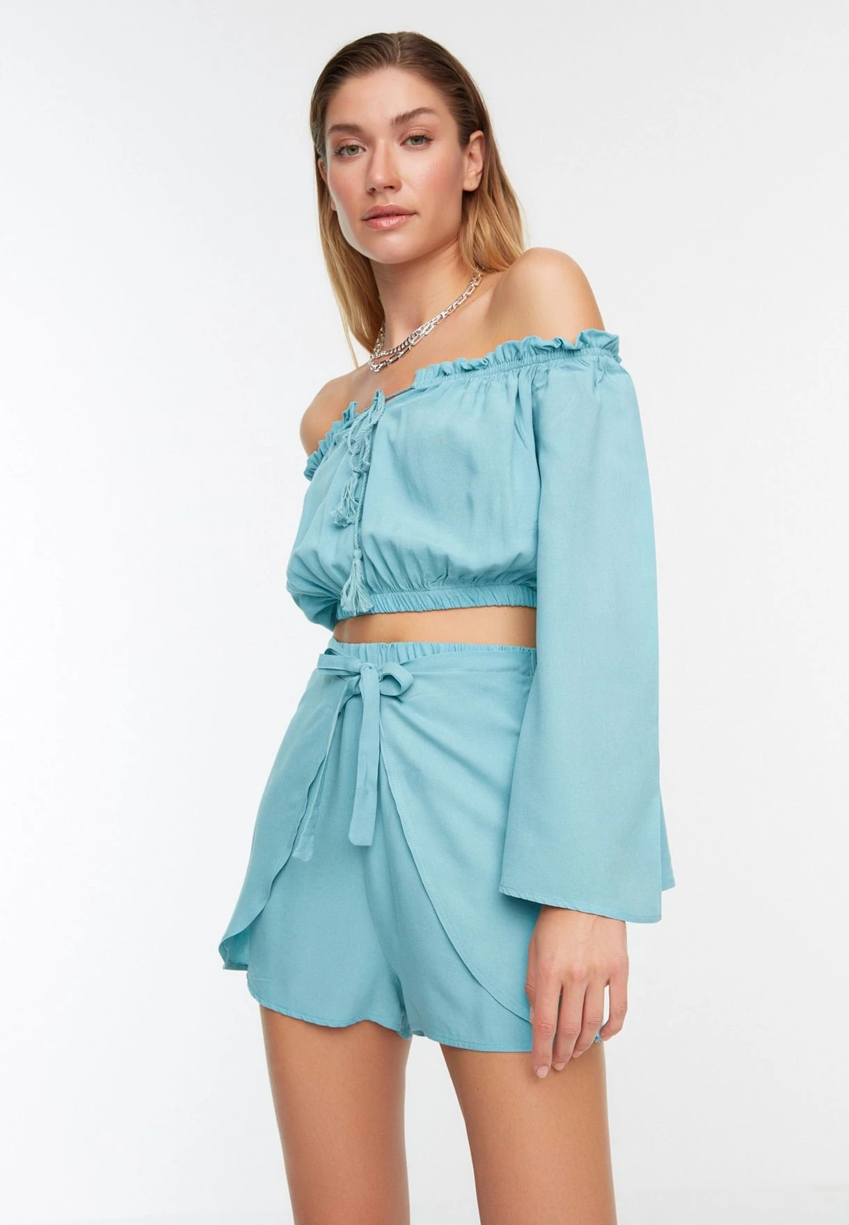 Striped Tunic Shirt 2 Striped Tunic Shirt - Image 2