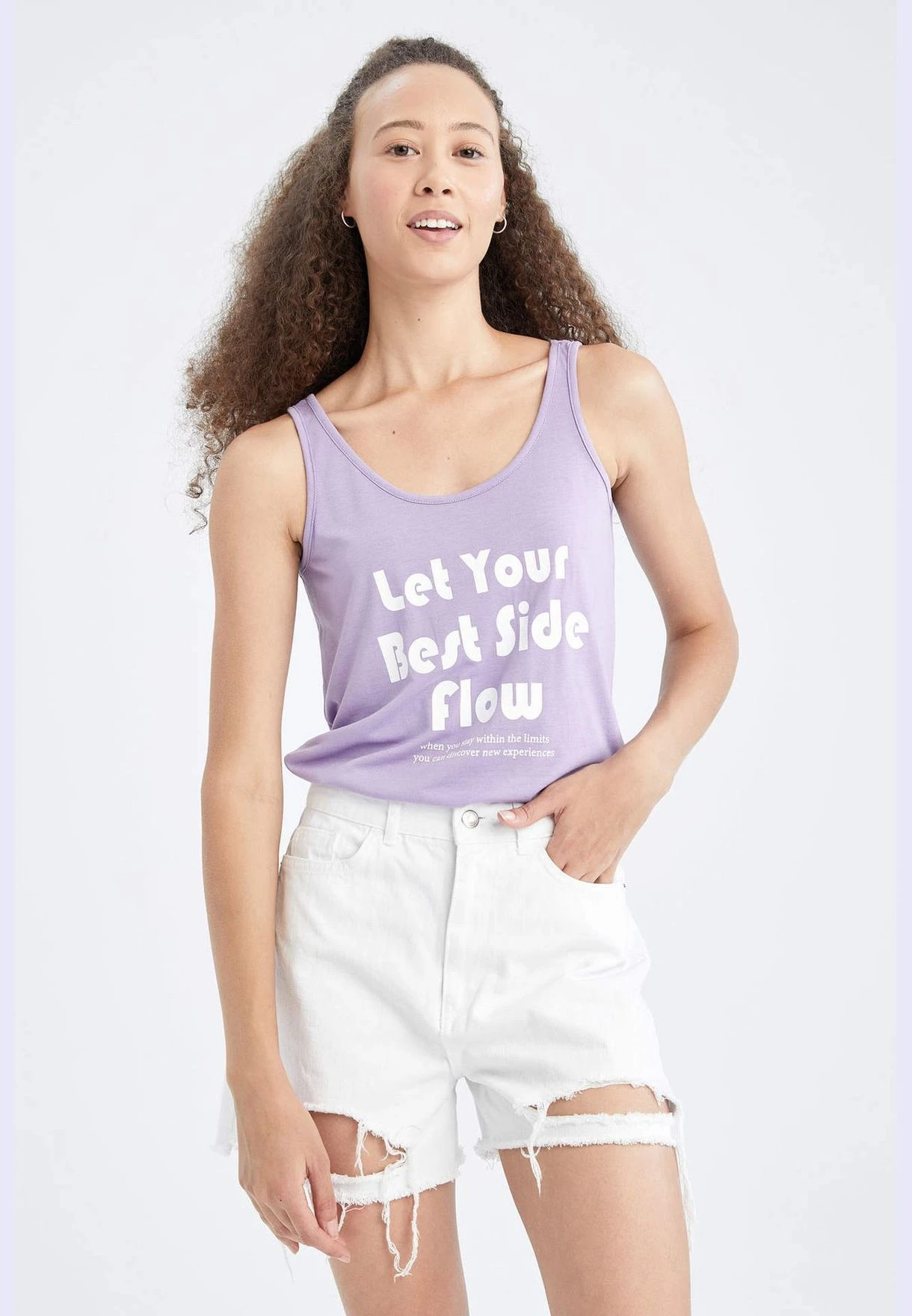 Striped High Waist Pants 3 Striped High Waist Pants - Image 3