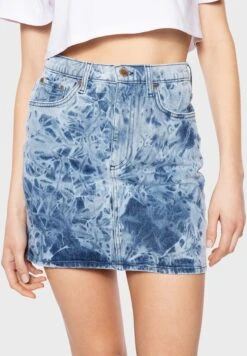 Acid Wash Denim Skirt -Minique Fashion Store 3 zoom desktop 1560