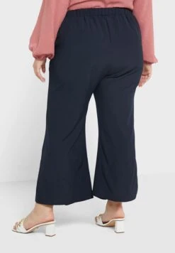 Split Button Hem Detail Flared Pants 6 Split Button Hem Detail Flared Pants -Minique Fashion Store 3 zoom desktop 167