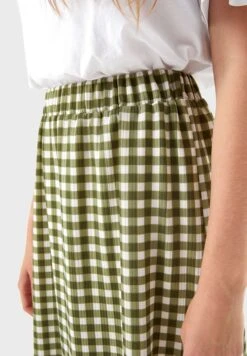 Checked Midi Skirt -Minique Fashion Store 3 zoom desktop 1843