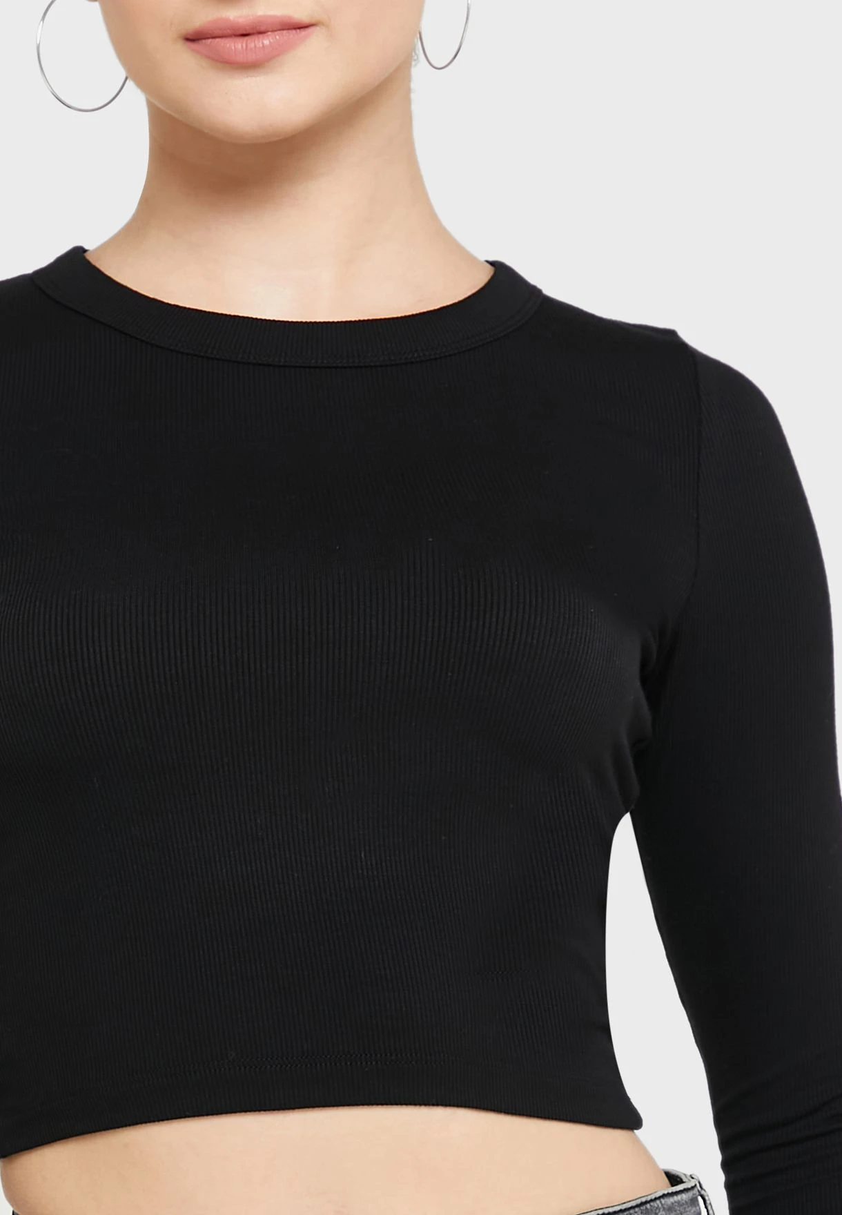 COTTON ON Round Neck Ribbed Top 3 COTTON ON Round Neck Ribbed Top - Image 3