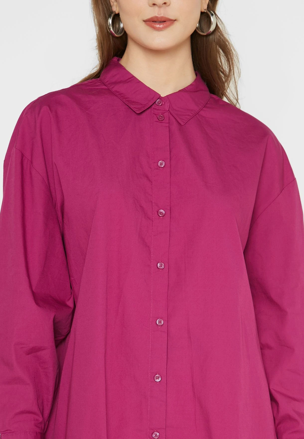 Vero Moda Oversized Button Down Shirt 3 Vero Moda Oversized Button Down Shirt - Image 3