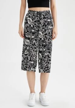 DeFacto Drawstring Printed Culottes -Minique Fashion Store 3 zoom desktop 867