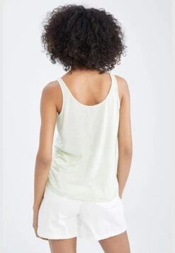 Ribbed Plunge Neck Jumpsuit -Minique Fashion Store 4 zoom desktop 1077