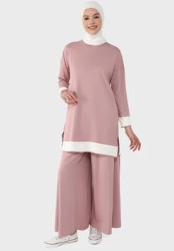 Color Block Knitted Tunic 7 Color Block Knitted Tunic -Minique Fashion Store 4 zoom desktop 1809