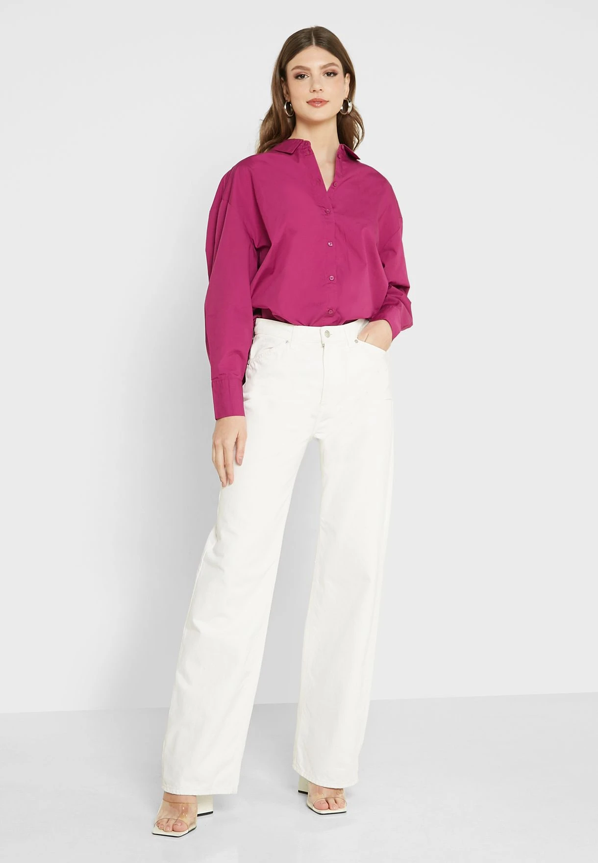 Vero Moda Oversized Button Down Shirt 4 Vero Moda Oversized Button Down Shirt - Image 4