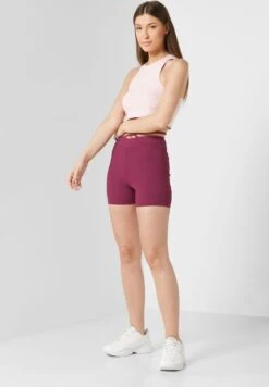 Ribbed High Waist Mini Shorts -Minique Fashion Store 4 zoom desktop 760