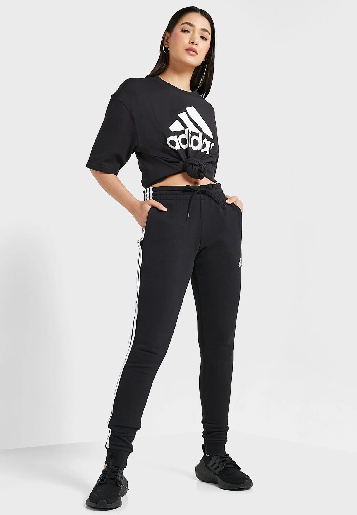 ADIDAS Essential Big Logo Boyfriend T-Shirt 4 ADIDAS Essential Big Logo Boyfriend T-Shirt - Image 4