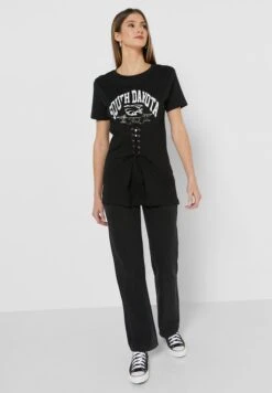 DeFacto Woman Oversize Fit Crew Neck Long Sleeve Tricot Tunic -Minique Fashion Store 4 zoom desktop 915