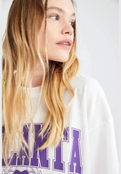 Purple Bandhani Printed Belted Kaftan Kurta -Minique Fashion Store 4 zoom desktop 919