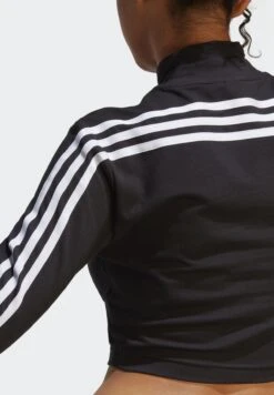 ADIDAS 3 Stripe Future Icon Mock Neck Top 10 ADIDAS 3 Stripe Future Icon Mock Neck Top -Minique Fashion Store 5 zoom desktop 1078