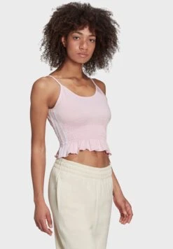 Adidas Originals 3 Stripe Smocked Top -Minique Fashion Store 5 zoom desktop 1080