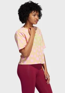ADIDAS Aop Crop T-Shirt -Minique Fashion Store 5 zoom desktop 589