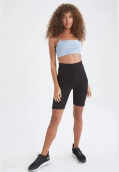 DeFacto Spaghetti Strap Cotton Cropped Tank Top (3 Pack) -Minique Fashion Store 6 zoom desktop 225