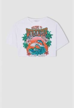 DeFacto Woman Oversize Fit Short Sleeve T-Shirt -Minique Fashion Store 6 zoom desktop 226