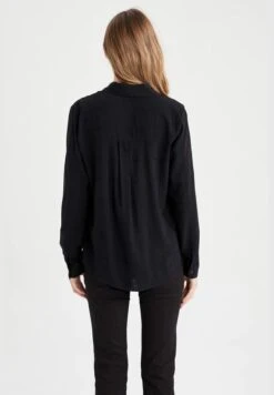 DeFacto Elastic Hem Long Sleeve Regular Fit Shirt Neck Top -Minique Fashion Store 6 zoom desktop 507