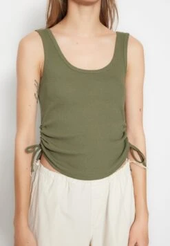 Trendyol 2 Pack Ribbed Tank Top -Minique Fashion Store 7 zoom desktop 205