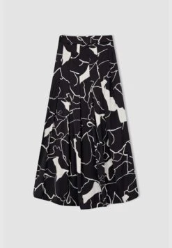 DeFacto Woman Pleat Woven Skirt -Minique Fashion Store 7 zoom desktop 247