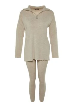 Trendyol Zip Detail Knitted Top & Pants Set -Minique Fashion Store 8 zoom desktop 48
