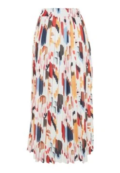 Trendyol Printed High Waist Pleated Skirt -Minique Fashion Store 9 zoom desktop 141