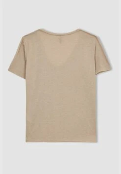 DeFacto Regular Fit V Neck Short Sleeve T-Shirt 17 DeFacto Regular Fit V Neck Short Sleeve T-Shirt -Minique Fashion Store 9 zoom desktop 76